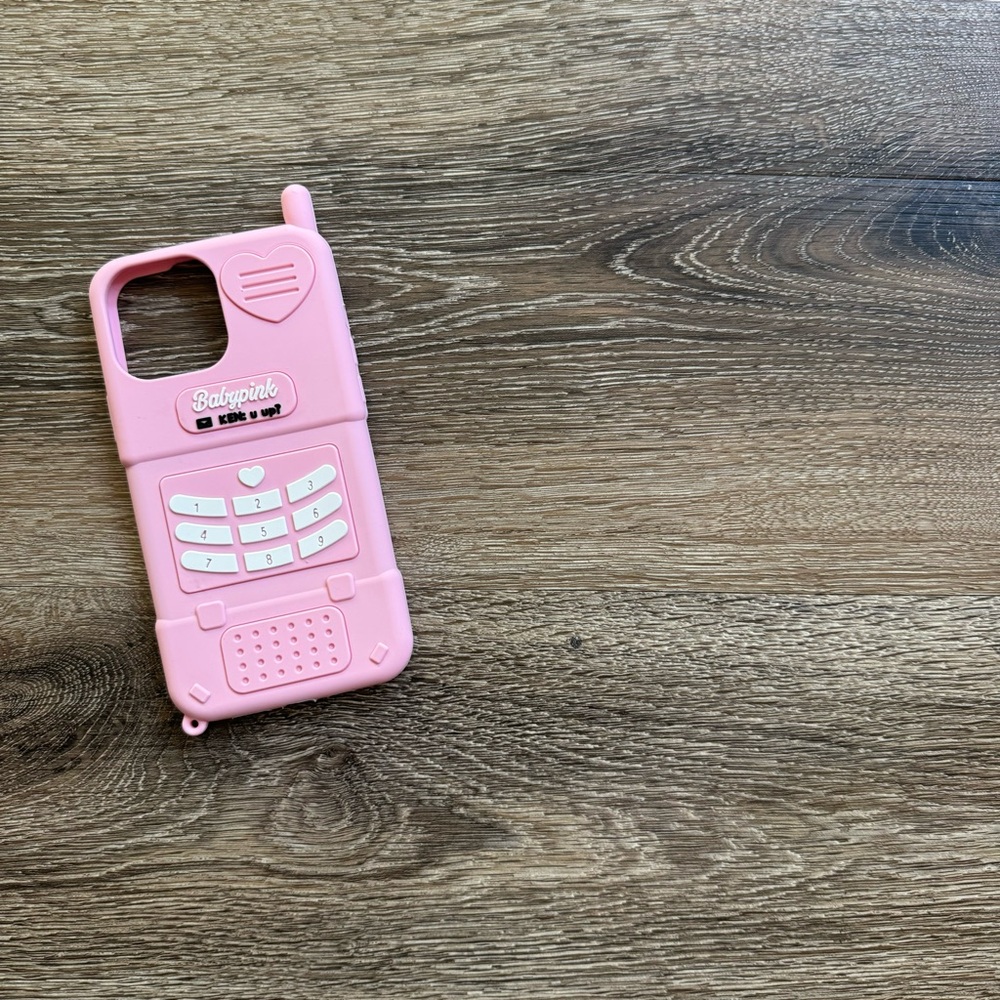 Pink Soft Shell Barbie Style iPhone 13 Pro Max Case